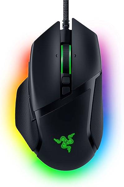 Razer Basilisk V3 - Kablolu, özelleştirilebilir oyun faresi, Chroma RGB ile, PC/Mac için (10+1 programlanabilir tuş, eğilebil