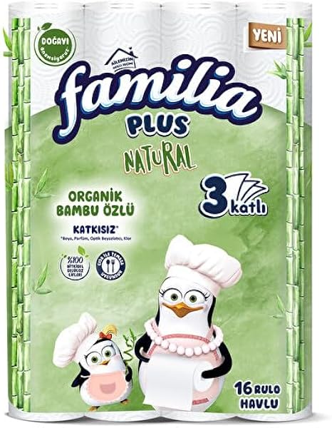 Familia Plus Natural 16'lı Kağıt Havlu