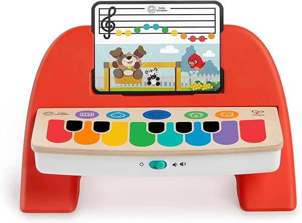 Baby Einstein Cal's First Melodies Magic Touch Ahşap Piyano Müzikli Baby Oyuncağı, 6 Aylık ve Üzeri