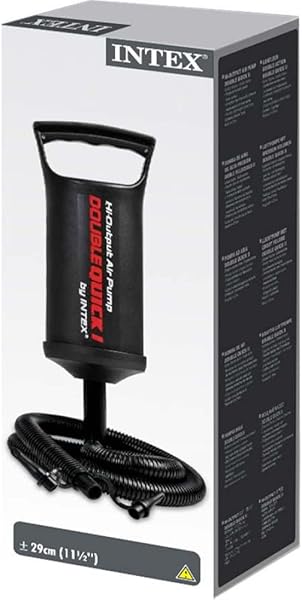 Intex 68612 29 cm Çift Fonksiyonlu El Pompası