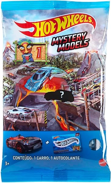 Hot Wheels oyuncak araba, içinden nadir veya çok nadir araç çıkabilen opak sürpriz paket içinde 1:64 ölçekli oyuncak araba ve