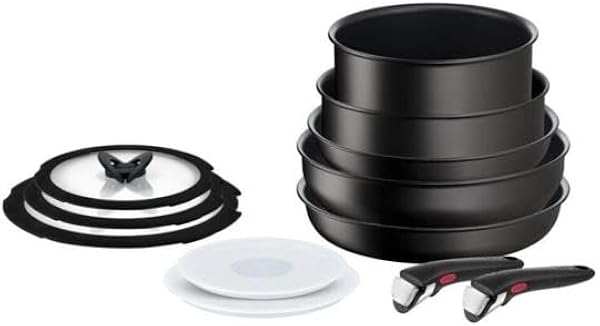 Tefal Ingenio Exception Titanyum 6X Büyük Set 12 Parça