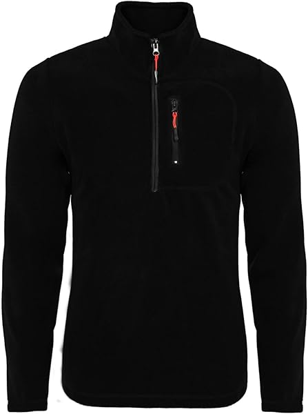 Genıus Store Erkek Polar Renkli Yarım Fermuarlı Cepli Outdoor Tactical Flecee