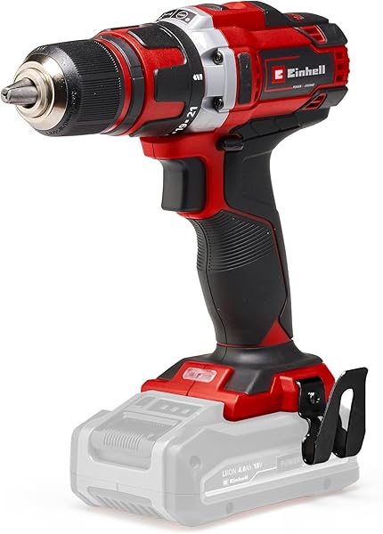 Einhell Akülü Vidalama TE-CD 18/40 Li-Solo Power X-Change (Lityum-iyon, 18 V, 40 Nm maks. 21 kademeli tork, 2 vitesli şanzıma