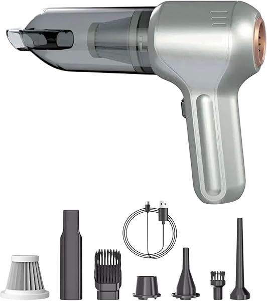 Enshall Technology Yeni Araç Içi Şarjlı 180 Watt Mini Süpürge 12000pa 3ın1 Taşınabilir Güçlü Süpürge