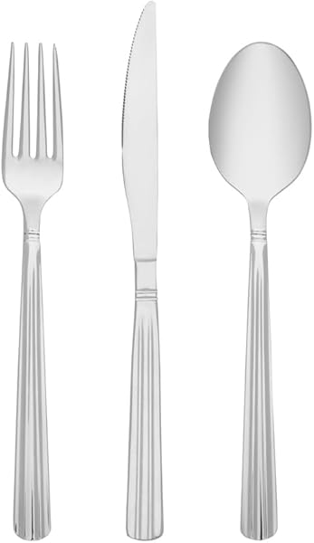 Hisar Mercan 18 Parça Çelik Çatal Kaşık Bıçak Seti