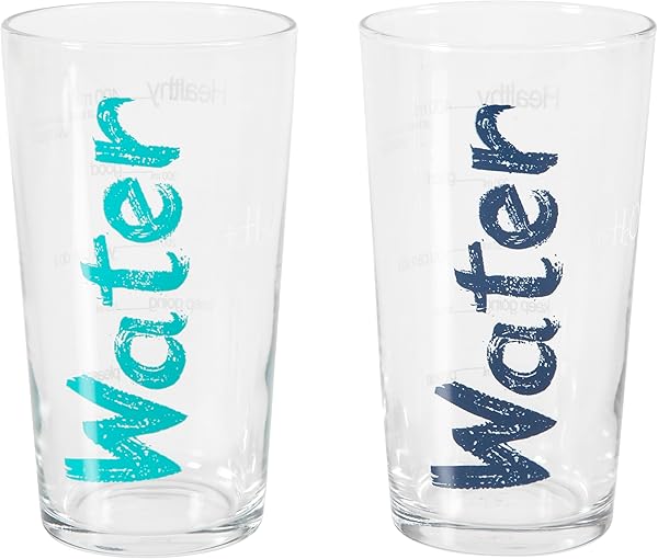 Mudo Concept Water Bardak 570 ml 2'li Set Mavi & Turkuaz