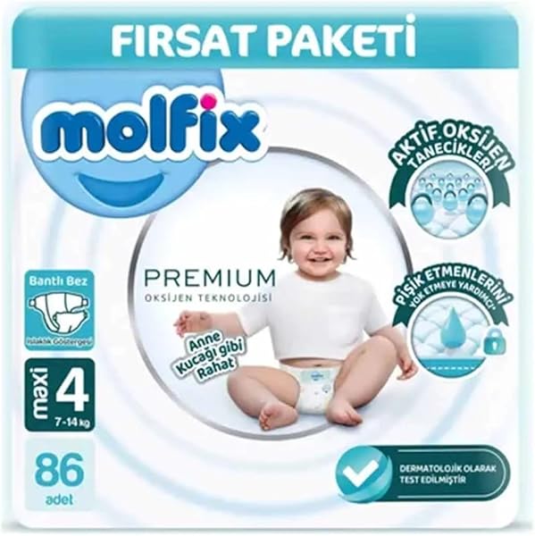 Molfix Oks Maxi 86'lı Bebek Bezi