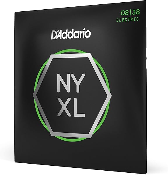 D'Addario Nyxl0838 Elektro Gitar Tel Seti, Extra Super Light, Nickel-