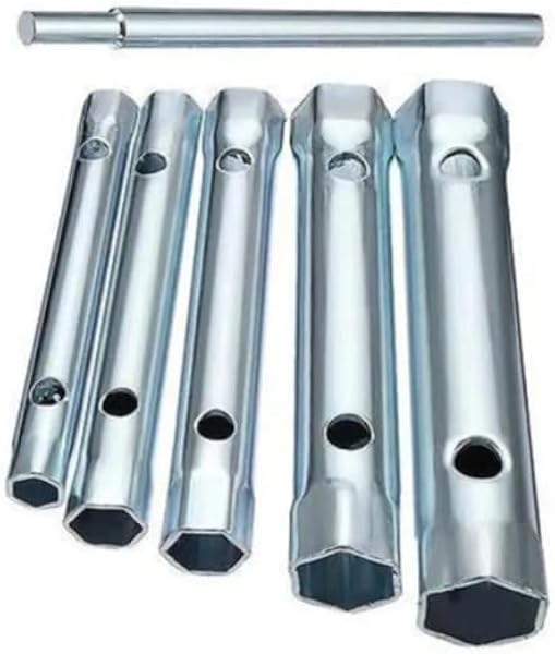 AEE® 6 Parça Kovan Anahtarı Seti – Torklu Buji Sökme Takma Takımı – 8-9/10-11/12-13/14-15/16-17 mm – Cırcır Uyumlu Kovan Lokm