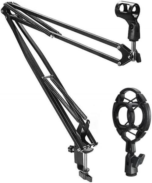 Lastvoice NB39HY Set Hyperx Mikrofon İçin Stand ve Shock Mount (35x35 Santimetre)