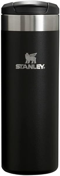 Stanley The Aerolight Transit Mug Termos Bardak, Siyah 2.0, 0.47 Litre