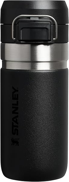 Stanley GO Quick Flip Paslanmaz Çelik Termos, Siyah, 0.47 Litre