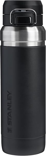 Stanley GO Quick Flip Paslanmaz Çelik Termos, Siyah, 1.06 Litre