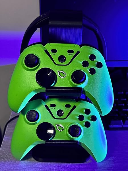 TRAK3D Oyun Kolu & Kulaklık Stand - Masa için Kumanda Tutucu - Evrensel Kol ve Kulaklık Standı Siyah