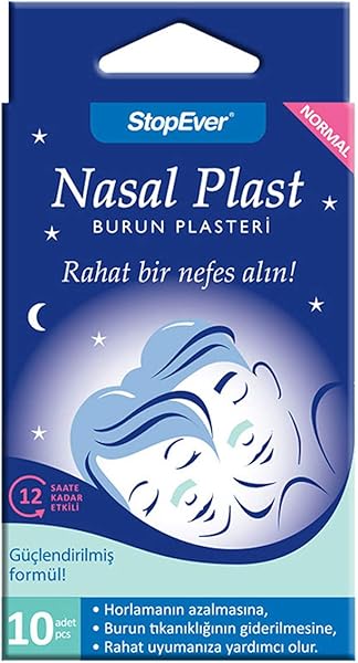 Stopever Nasal Plast Normal Boy, Nefes Açıcı Bant (10 Adet)