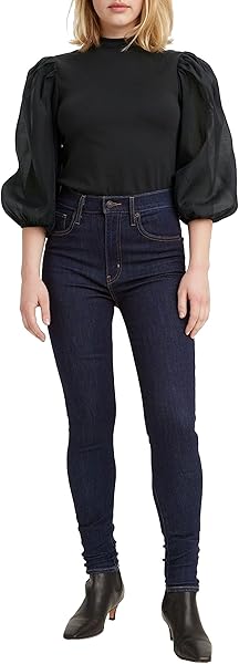 Levi's Mile High Super Skinny Jeans Jean Pantolon Kadın