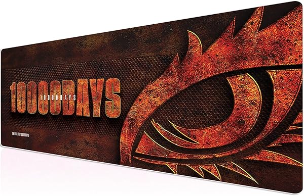 Klasse Pro - 4 Farklı Model Dikişli Kenar 120x60 cm Oyuncu Gaming Mouse Pad (10000DAYS HD)