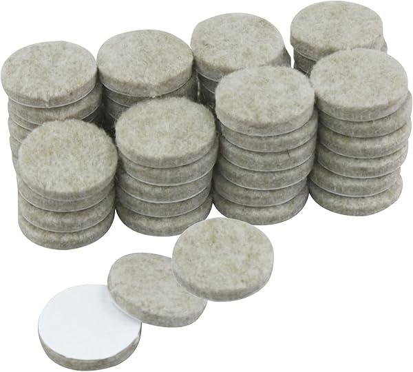 Rolson 61310 48 pc 25 mm Felt Pads