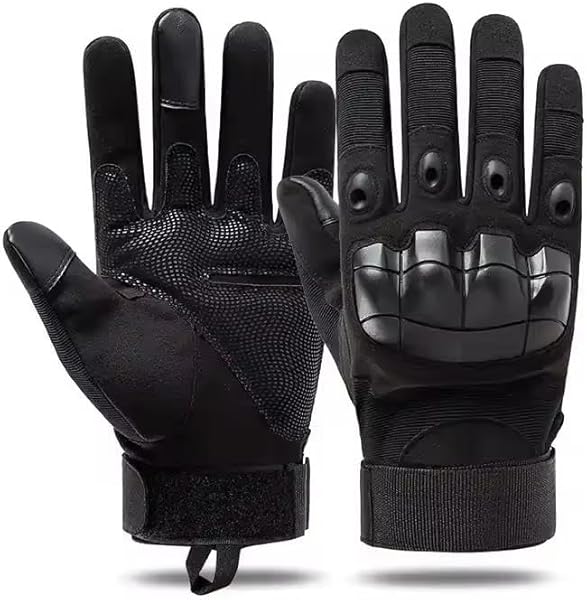 Schulzz Korumalı Taktik Eldiven Askeri Eldiven Bisiklet Eldiveni Destekli Motorsiklet Eldiveni L