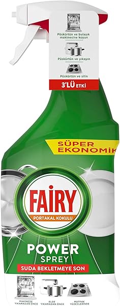 Fairy Portakallı Power Spray Bulaşık Spreyi, 800 ml