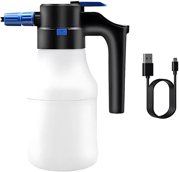 Coofbe 1.5Lt Yüksek Basınçlı Şarjlı Tam Otomatik Köpük Makinası Oto Yıkama Pompası Köpük Püskürtücü