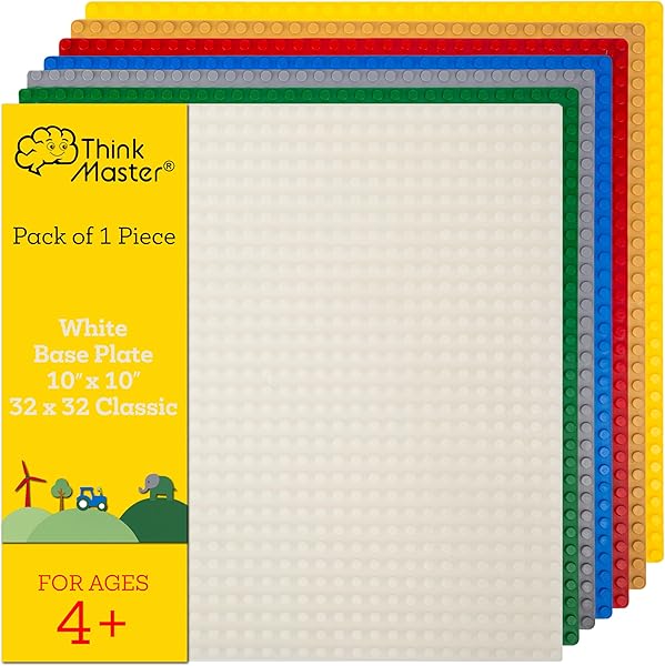 thinkmaster Klasik Bütün markalar ile uyumlu Zemin Plakası (Beyaz)