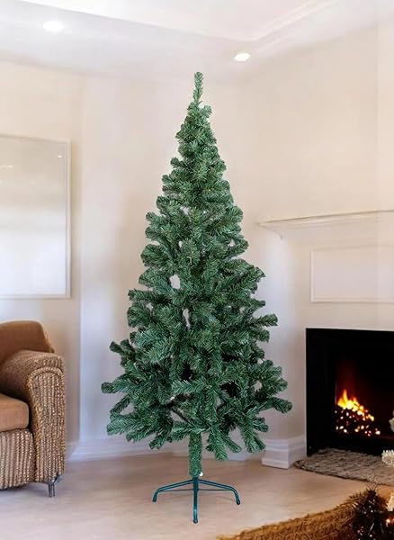 Astaş Premium Lüx Serisi 210 cm Yılbaşı Çam Ağacı Metal Ayaklı 580 Dallı Yeşil