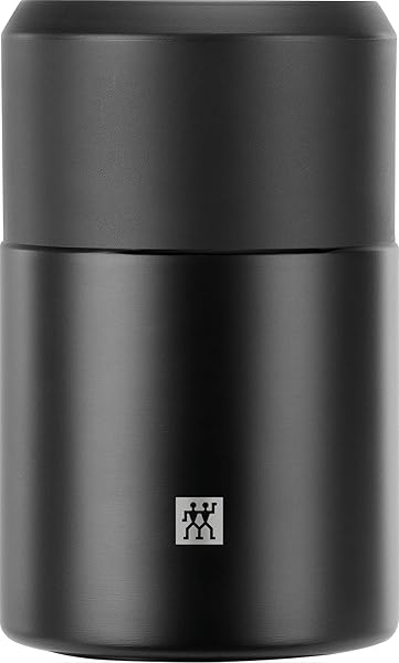 Zwilling Thermo Yemek Kavanozu, Paslanmaz Çelik, Siyah, 700 ml