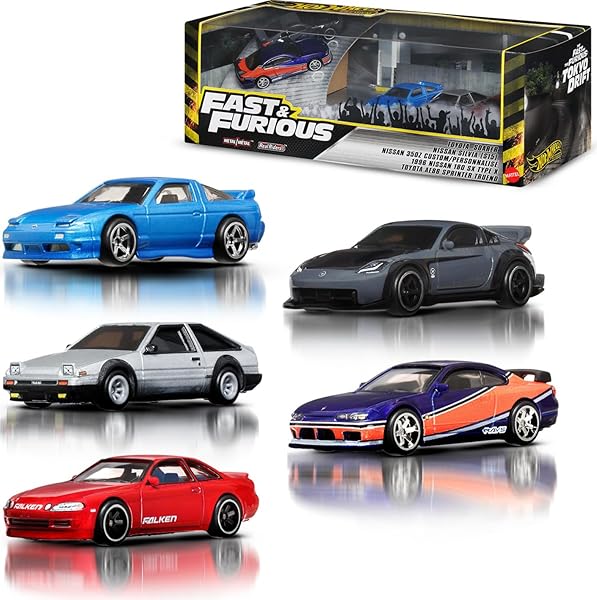 Hot Wheels F&F Tokyo Drift Bundle, JFL99
