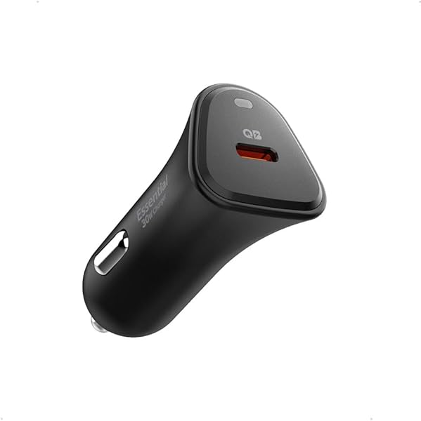 Spigen 30W USB-C Araç içi Hızlı Şarj Aleti PPS Desteği Akım Korumalı Güç Adaptörü Çakmaklık iPhone & Android & iPad Type-C PD