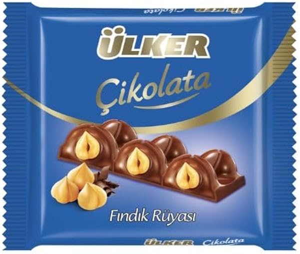 ÜLKER Kare Fındık Rüyası Çikolata, 75 Gr