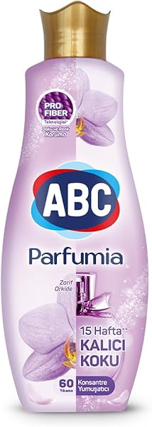 ABC DETERJAN Parfumia Zarif Orkide 60 Yıkama Çamaşır Yumuşatıcısı (1 x 1440 mL)
