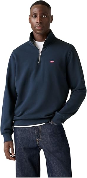 Levi's Original Housemark Quarter-Zip Sweatshirt Sweatshirt Erkek