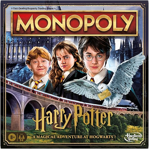 Monopoly HARRY POTTER Kutu Oyunu - İngilizce versiyonu