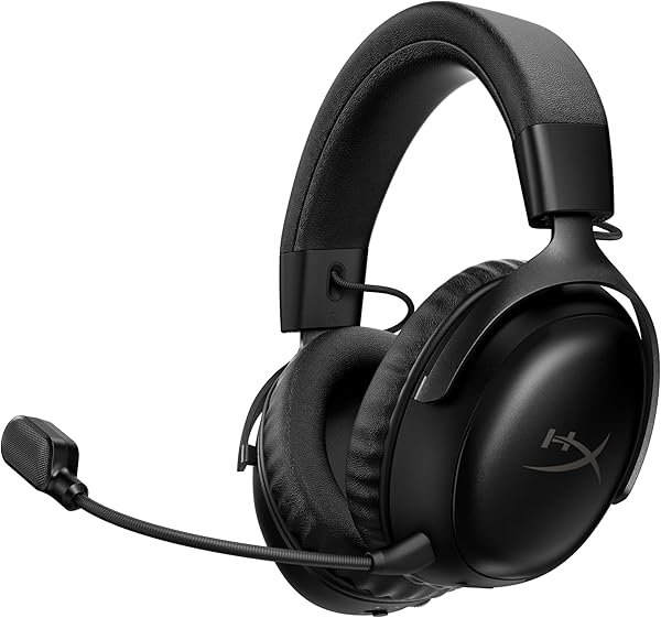 HyperX Cloud III S Wireless Black Gaming Headset Kablosuz Oyuncu Kulaklığı