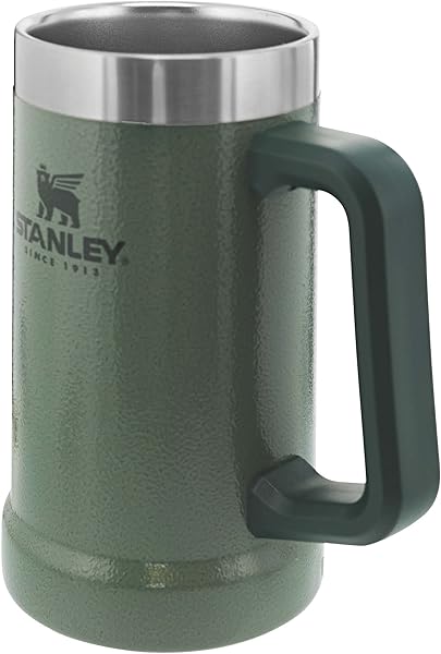 Stanley Vacuum Stein Vakumlu Termos Bardak, Yeşil (Hammertone Green), 0.7 Litre