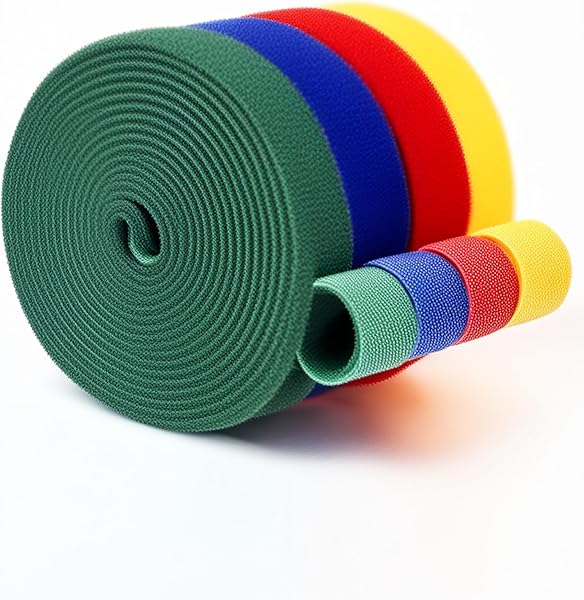 Busstier Yapışkanlı Cırt Cırt Kablo Düzenleyici 5 Metre Kablo Düzenleme Organizer Bant Ev Ofis ve Araç İçin Pratik Çözüm