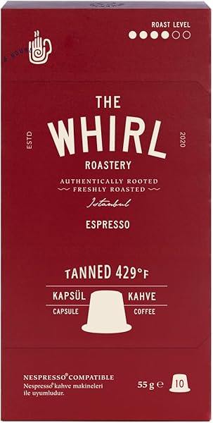 The WHIRL Espresso Medium Kapsül 55 G