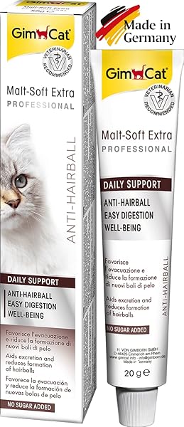 GimCat Malt Soft Extra Kediler İçin Tamamlayıcı Mama, Zengin Protein 20 g
