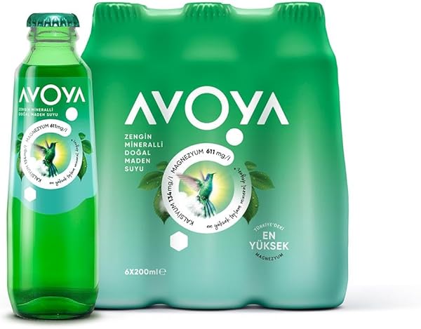 Avoya Sade Maden Suyu, 6 Adet, 200 Mililitre