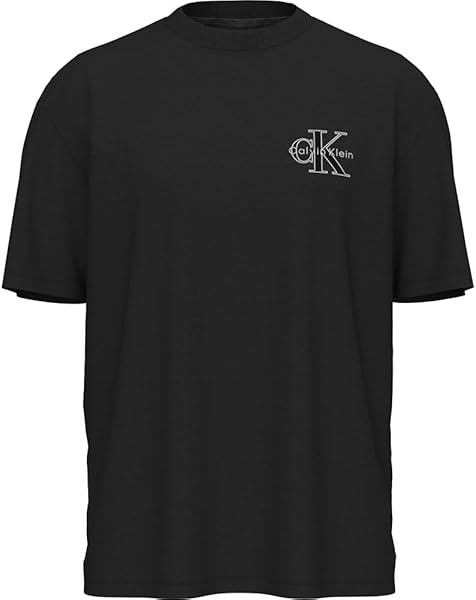 Calvin Klein SS 30S MICRO MONOLOGO GRAPHIC TE T-shirt Erkek