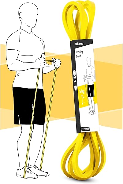 Direnç Bandı Kas Geliştirme Lastiği Fitness Pilates Cross Training Bant Yoga Push Up Barfiks Bandı