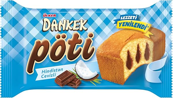 ÜLKER Dankek Pöti Hindistan Cevizli Muffin Kek, 35 Gr