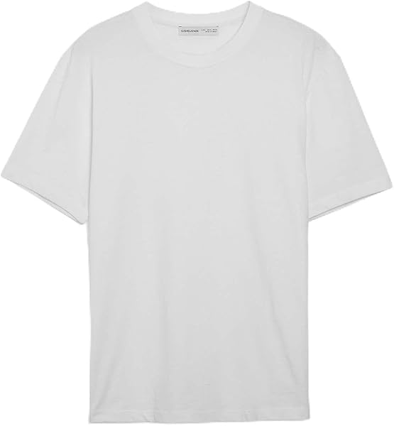 Grimelange Solo Erkek%100 Organik Pamuklu Kalın Dokulu Comfort Fit Bisiklet Yakalı T-shirt