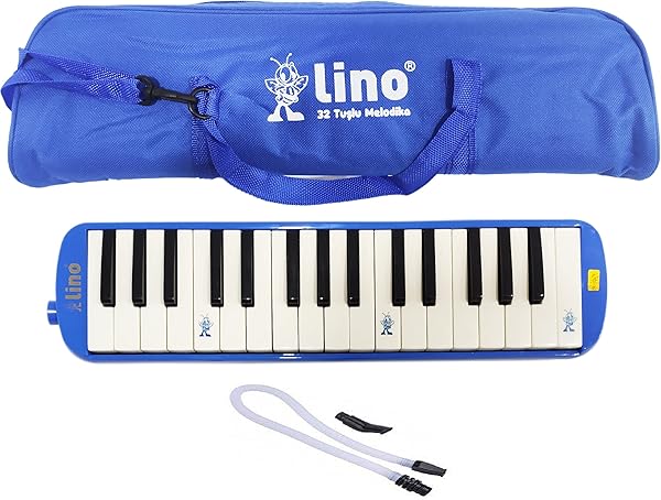 Lino Melodika 32 Tuşlu Bez Çanta Mavi