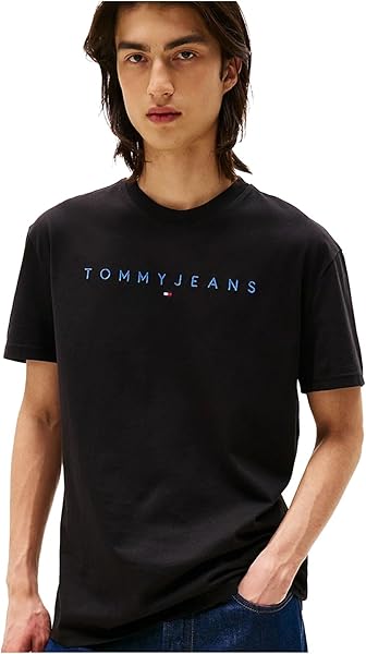 Tommy Hilfiger TJM REG LINEAR LOGO TEE EXT Tişört Erkek