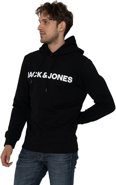 JACK & JONES JCODELDRICK SWEAT HOOD KA Erkek Sweatshirt