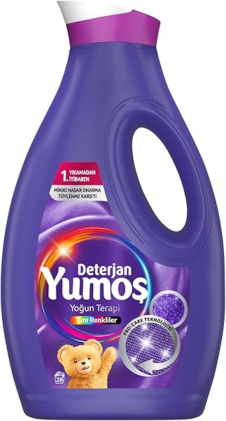 Yumoş Sıvı Deterjan Yoğun Terapi Tüm Renkliler İçin 1690 ml