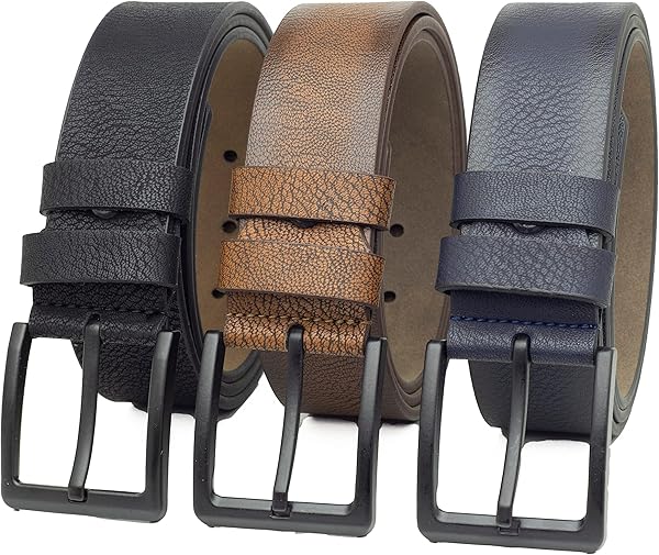 Deribond 3 Adet Erkek Kemer Kot ve Kanvasa uygun